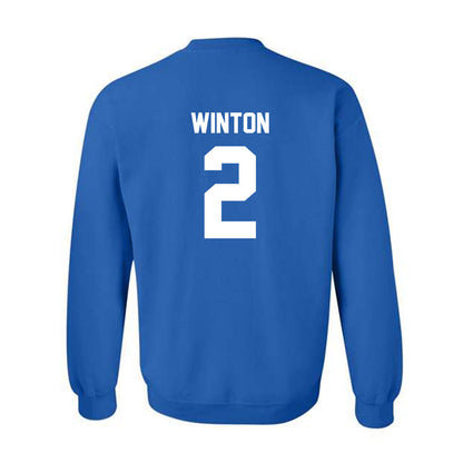 Kentucky - NCAA Women's Soccer : Isa Winton - Classic Shersey Crewneck Sweatshirt-1