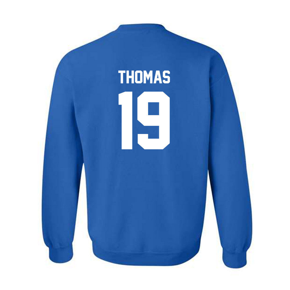 Kentucky - NCAA Football : Kevis Thomas - Classic Shersey Crewneck Sweatshirt-1