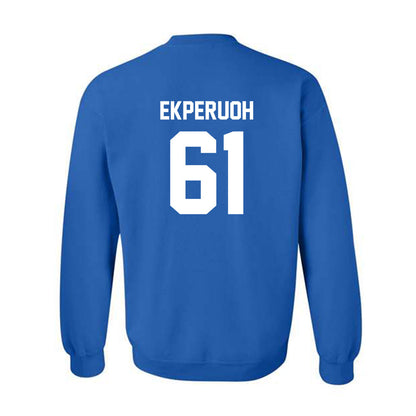 Kentucky - NCAA Football : Jason Ekperuoh - Classic Shersey Crewneck Sweatshirt-1