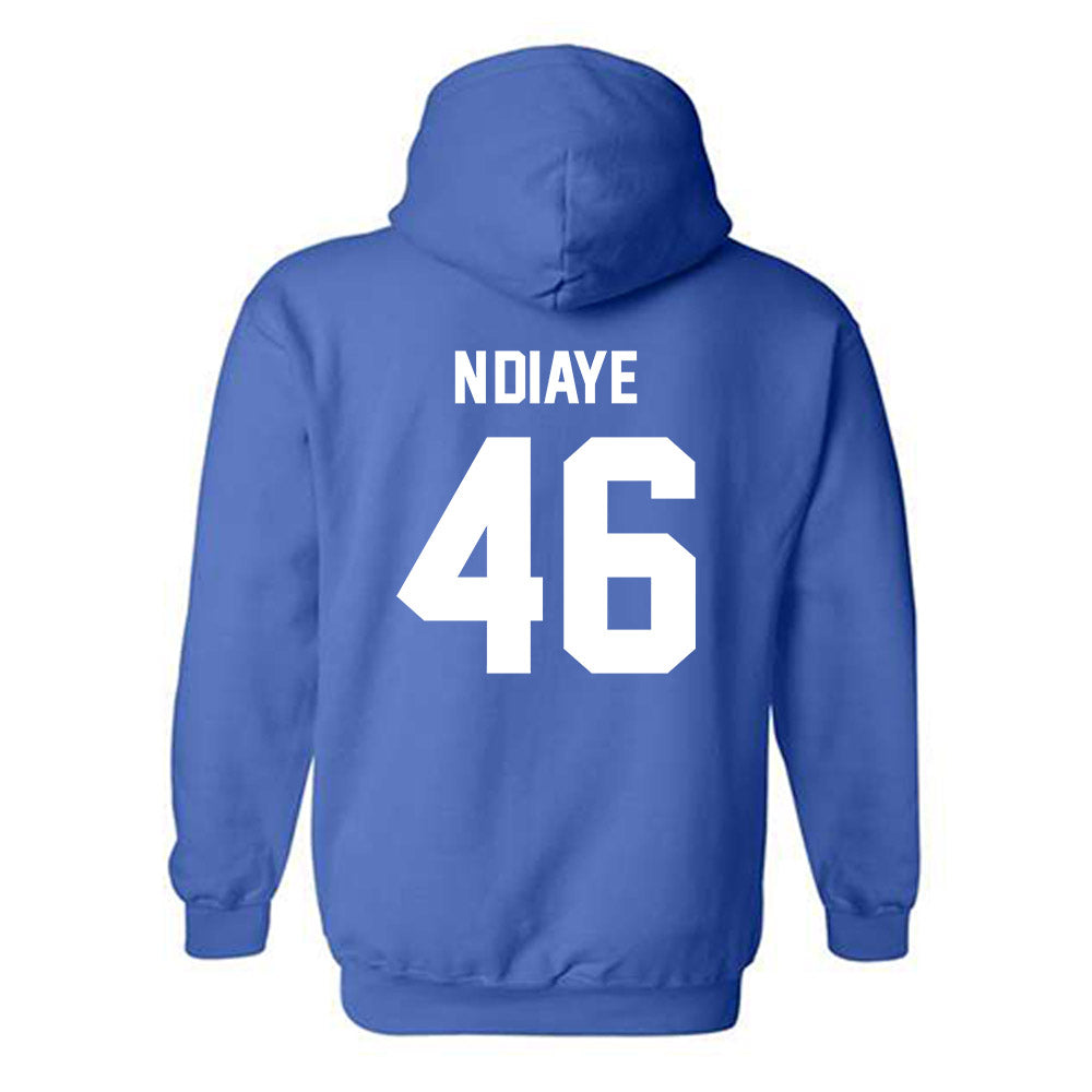 Kentucky - NCAA Men's Basketball : Ousmane N'Diaye - Classic Shersey Hooded Sweatshirt-1