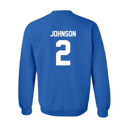 Kentucky - NCAA Men's Basketball : Jasper Johnson - Classic Shersey Crewneck Sweatshirt-1