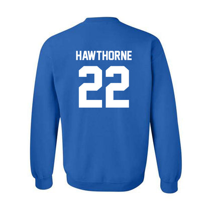 Kentucky - NCAA Men's Basketball : Braydon Hawthorne - Classic Shersey Crewneck Sweatshirt-1