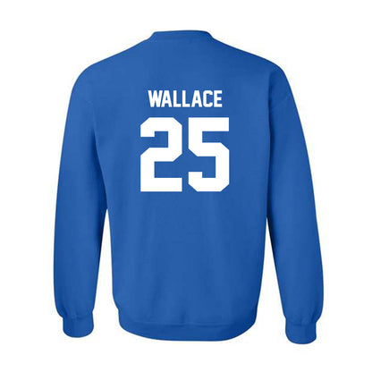 Kentucky - NCAA Football : Tavion Wallace - Classic Shersey Crewneck Sweatshirt-1
