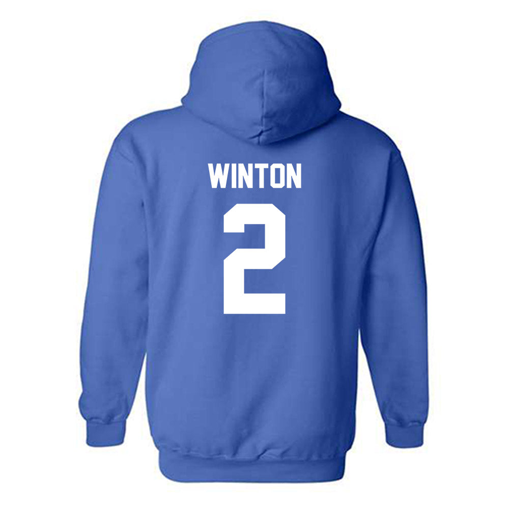Kentucky - NCAA Women's Soccer : Isa Winton - Classic Shersey Hooded Sweatshirt-1
