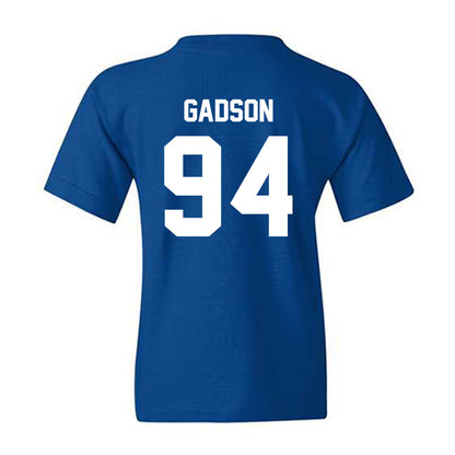 Kentucky - NCAA Football : Tavion Gadson - Classic Shersey Youth T-Shirt-1