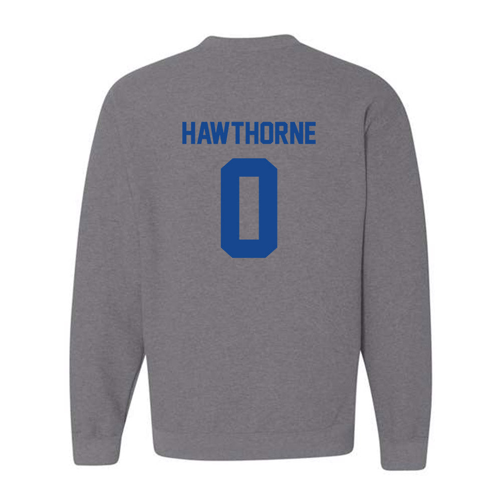 Kentucky - NCAA Men's Basketball : Zyon Hawthorne - Classic Fashion Shersey Crewneck Sweatshirt-1