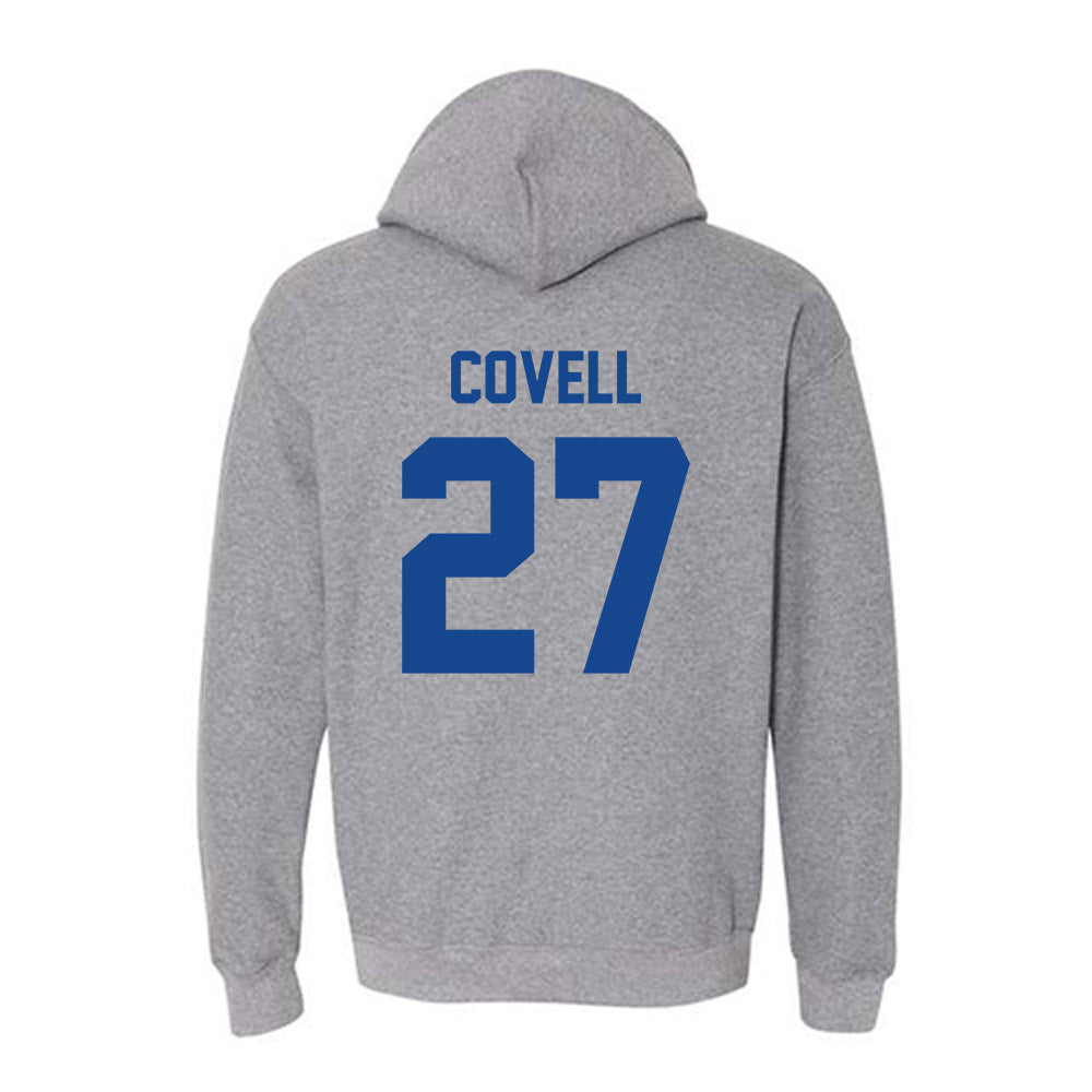 Kentucky - NCAA Women's Volleyball : Brynn Covell - Classic Fashion Shersey Hooded Sweatshirt-1