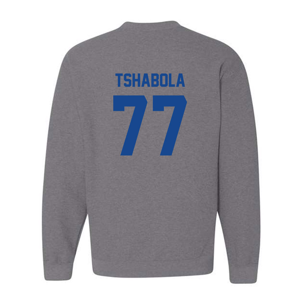 Kentucky - NCAA Football : Tegra Tshabola - Classic Fashion Shersey Crewneck Sweatshirt-1