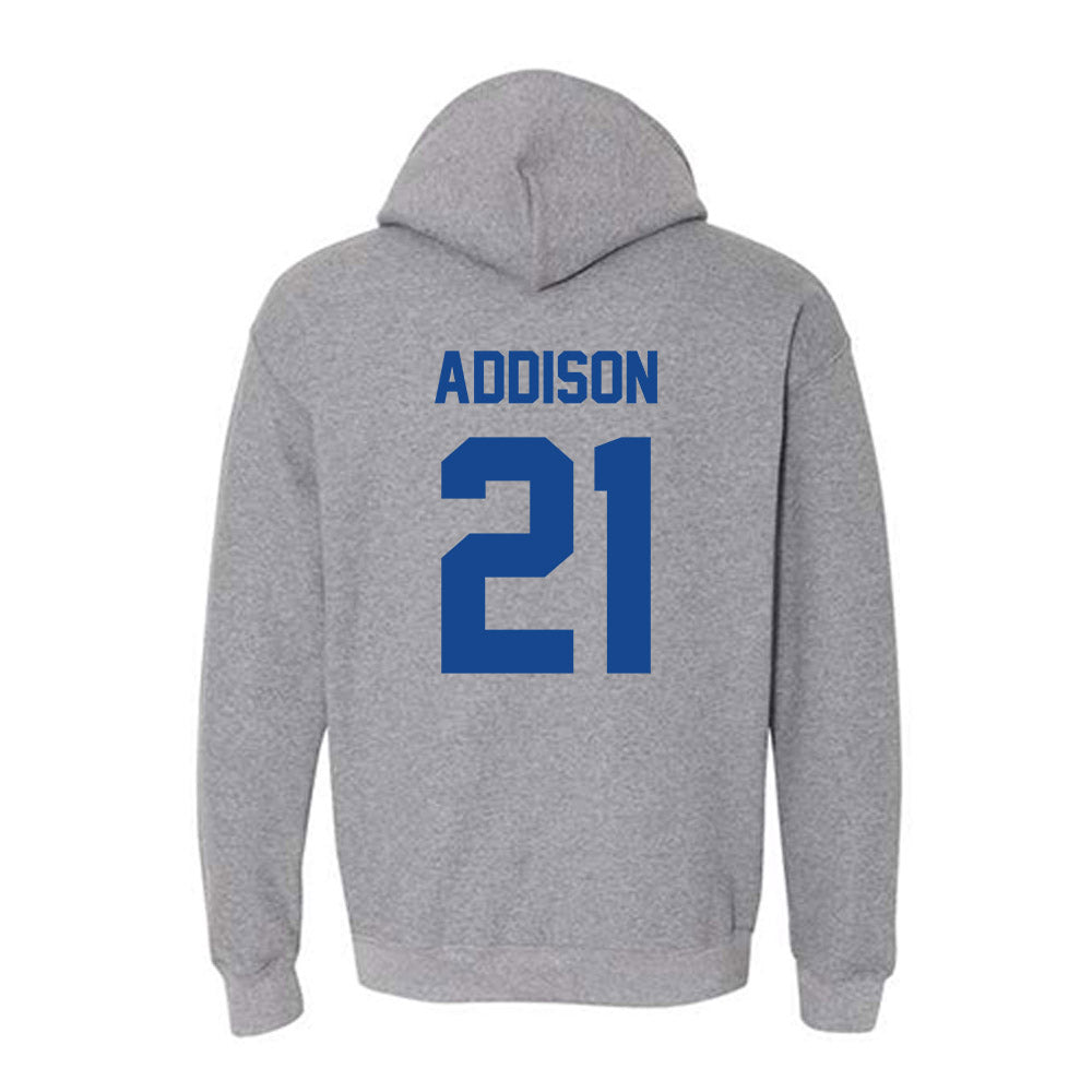 Kentucky - NCAA Football : Nasir Addison - Classic Fashion Shersey Hooded Sweatshirt-1