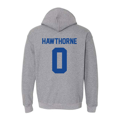Kentucky - NCAA Men's Basketball : Zyon Hawthorne - Classic Fashion Shersey Hooded Sweatshirt-1