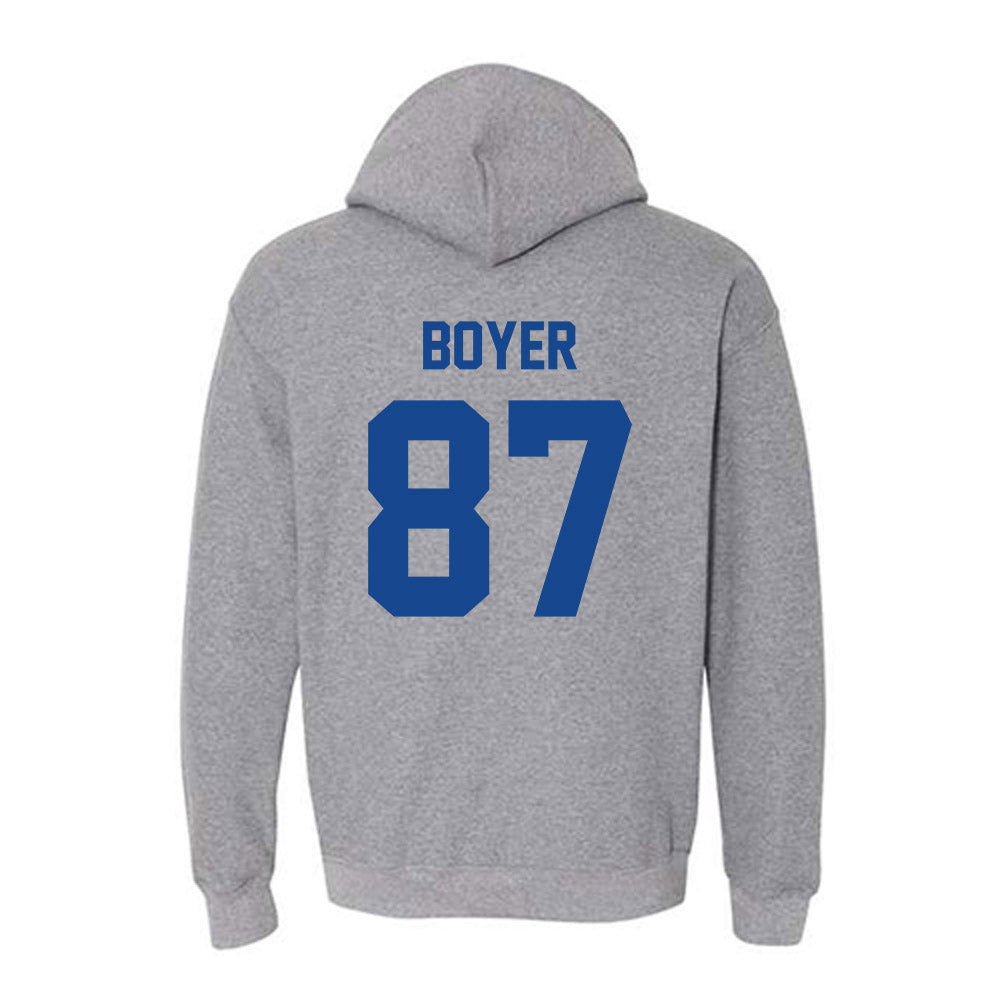 Kentucky - NCAA Football : Henry Boyer - Classic Fashion Shersey Hooded Sweatshirt-1