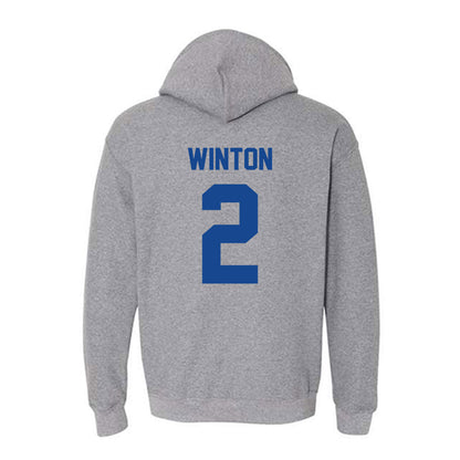 Kentucky - NCAA Women's Soccer : Isa Winton - Classic Fashion Shersey Hooded Sweatshirt-1