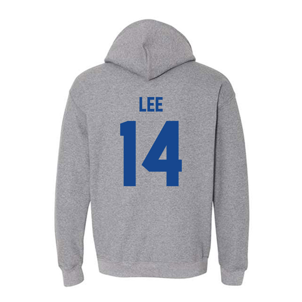 Kentucky - NCAA Men's Soccer : Michael Lee - Classic Fashion Shersey Hooded Sweatshirt-1