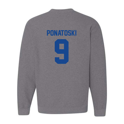 Kentucky - NCAA Football : Matt Ponatoski - Classic Fashion Shersey Crewneck Sweatshirt-1
