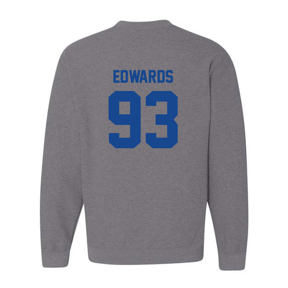 Kentucky - NCAA Football : Kalen Edwards - Classic Fashion Shersey Crewneck Sweatshirt-1