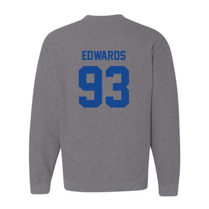 Kentucky - NCAA Football : Kalen Edwards - Classic Fashion Shersey Crewneck Sweatshirt-1