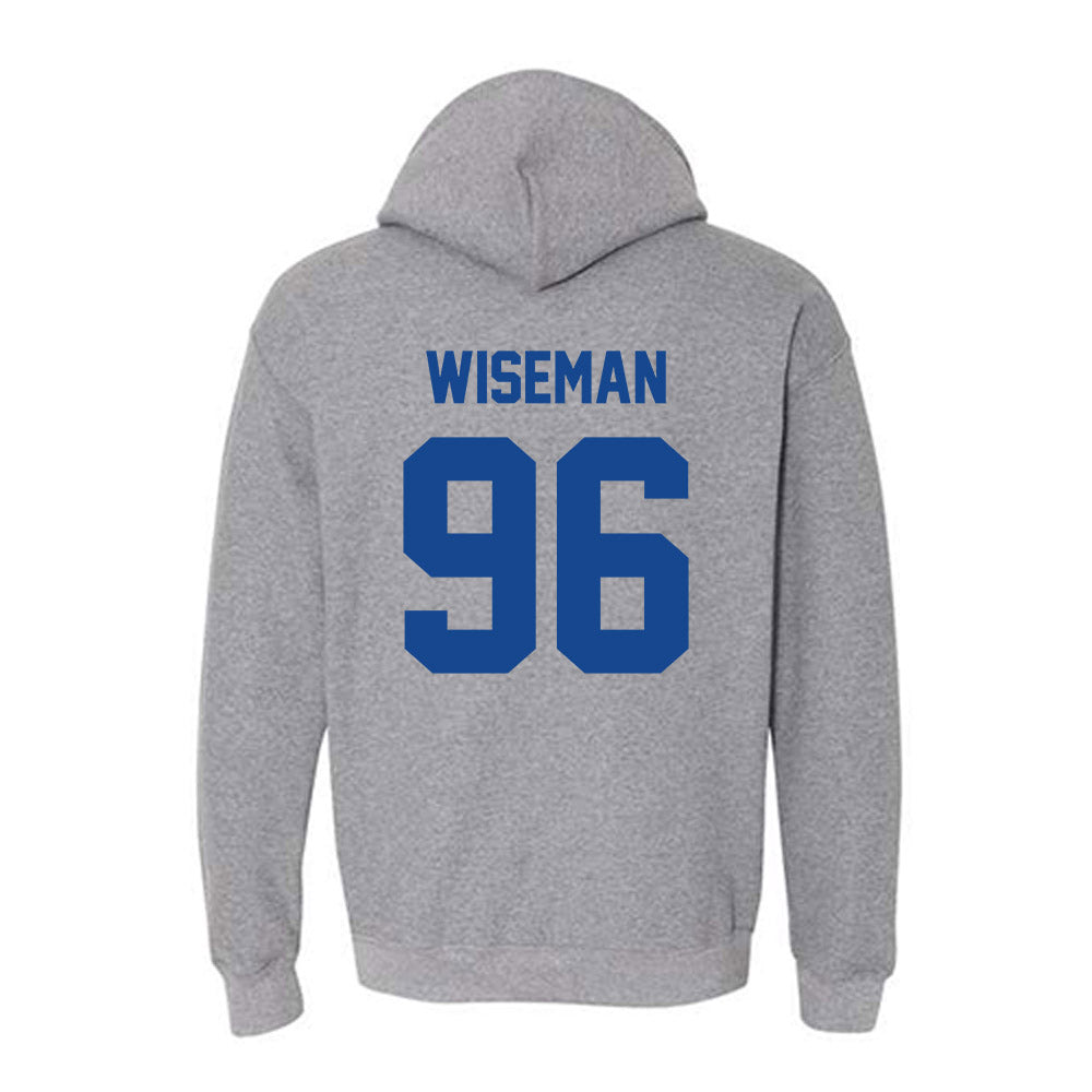 Kentucky - NCAA Football : Dominic Wiseman - Classic Fashion Shersey Hooded Sweatshirt-1