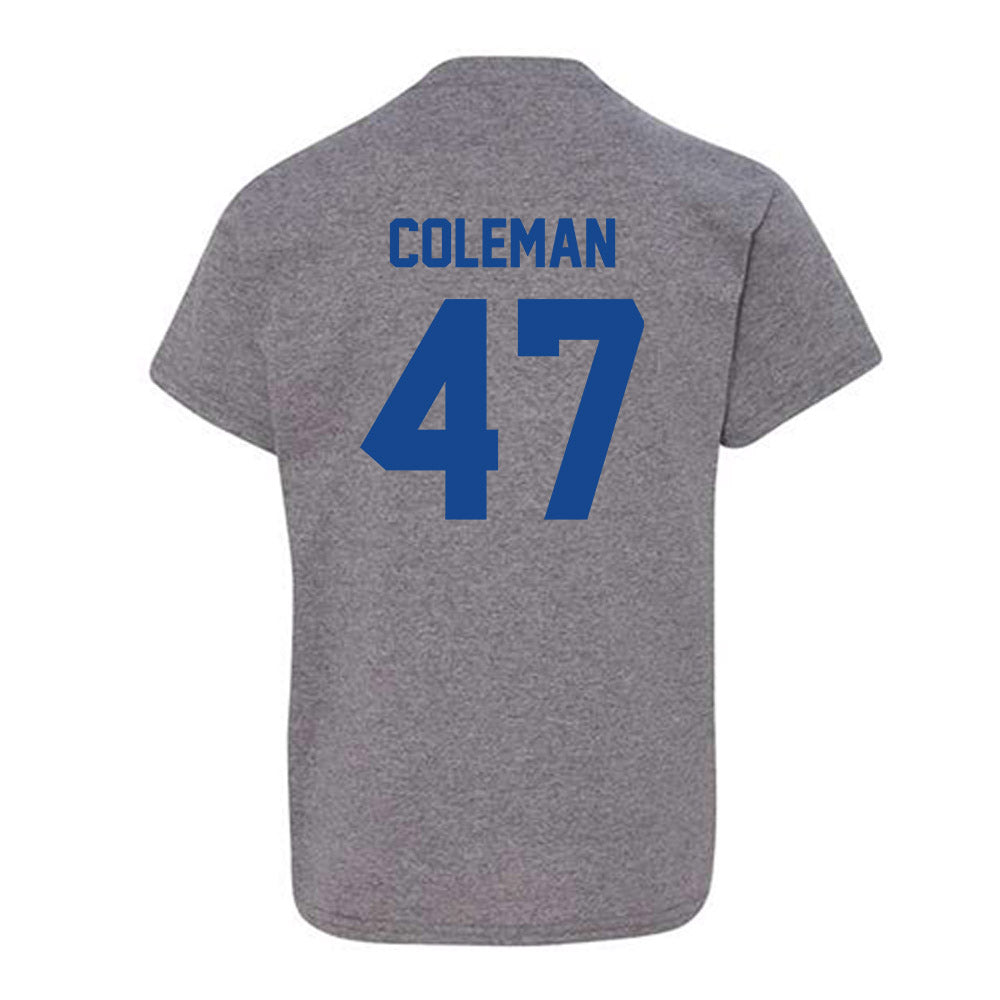Kentucky - NCAA Baseball : Will Coleman - Classic Fashion Shersey Youth T-Shirt-1