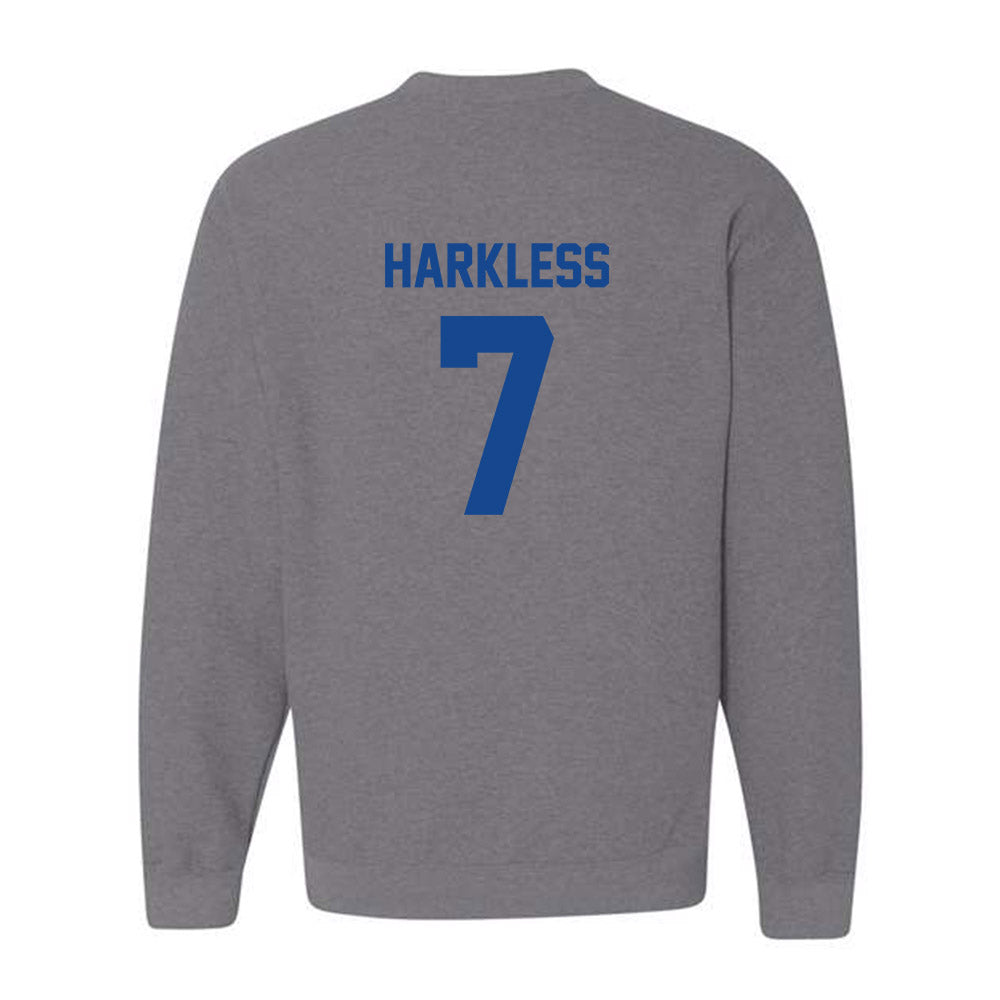 Kentucky - NCAA Football : Jamarrion Harkless - Classic Fashion Shersey Crewneck Sweatshirt-1