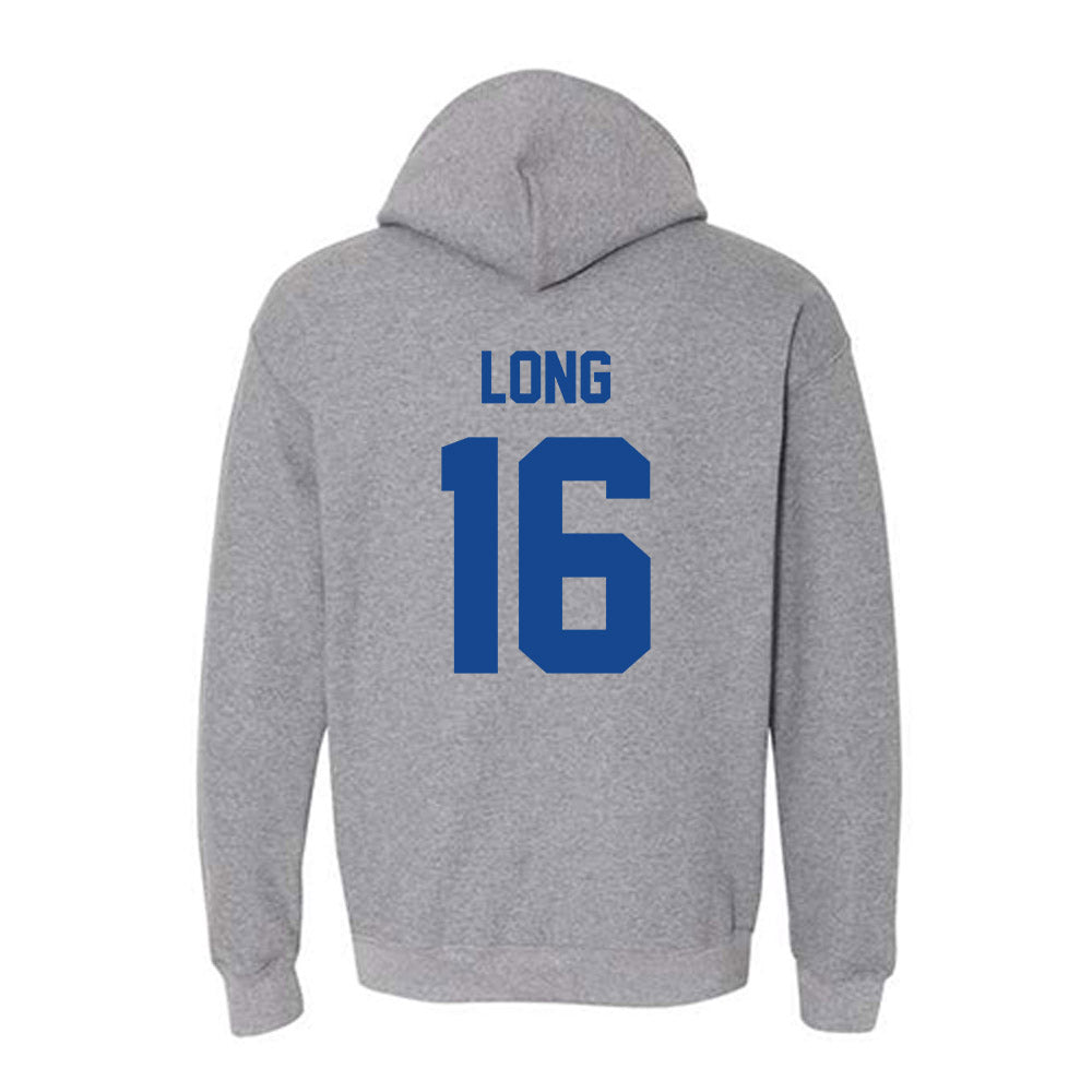 Kentucky - NCAA Football : JacQai Long - Classic Fashion Shersey Hooded Sweatshirt-1