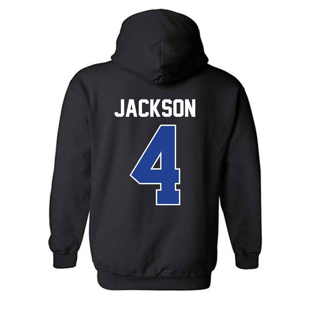 Kentucky - NCAA Baseball : Riley Jackson - Sports Shersey Hooded Sweatshirt-1
