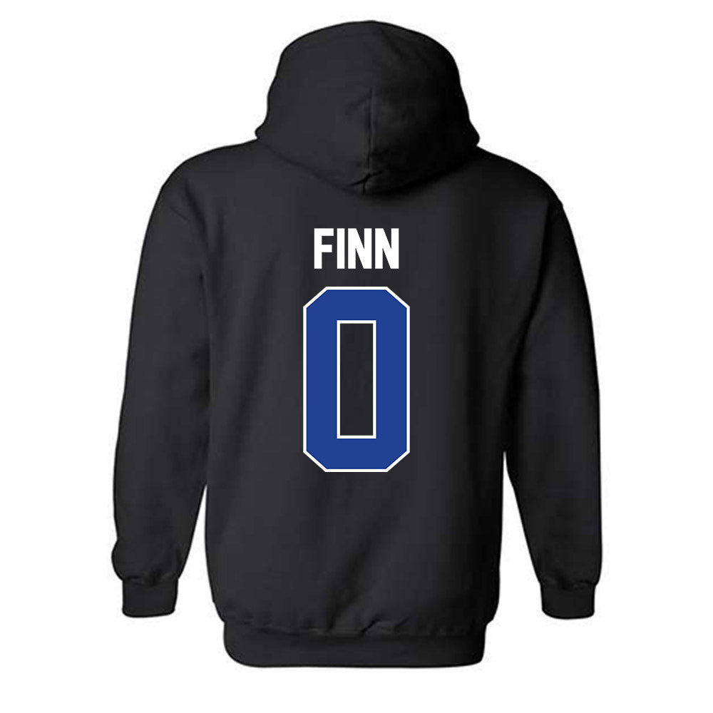 Kentucky - NCAA Baseball : Sam Finn - Sports Shersey Hooded Sweatshirt-1