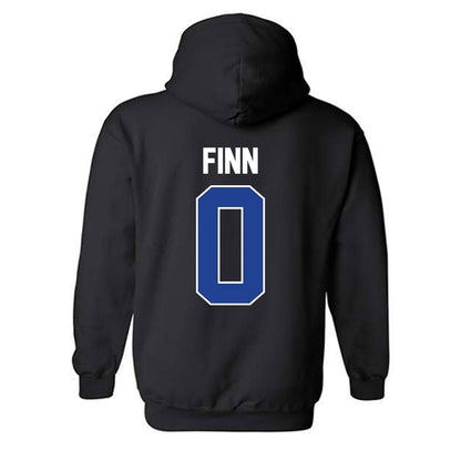 Kentucky - NCAA Baseball : Sam Finn - Sports Shersey Hooded Sweatshirt-1
