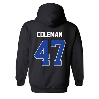 Kentucky - NCAA Baseball : Will Coleman - Sports Shersey Hooded Sweatshirt-1