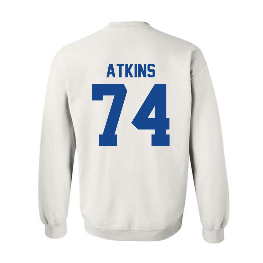 Kentucky - NCAA Football : Jermiel Atkins - Sports Shersey Crewneck Sweatshirt-1