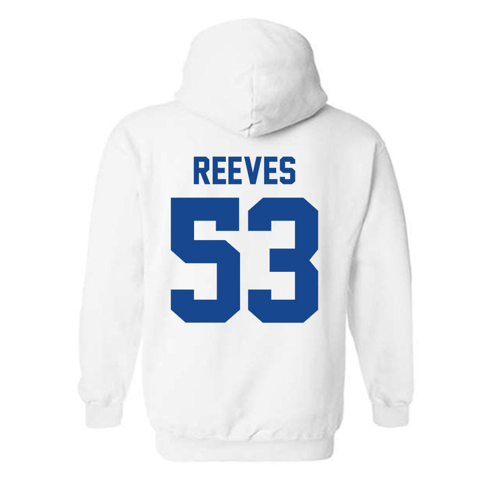 Kentucky - NCAA Football : Ben Reeves - Sports Shersey Hooded Sweatshirt-1