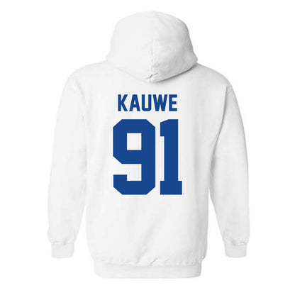 Kentucky - NCAA Football : Jacob Kauwe - Sports Shersey Hooded Sweatshirt-1