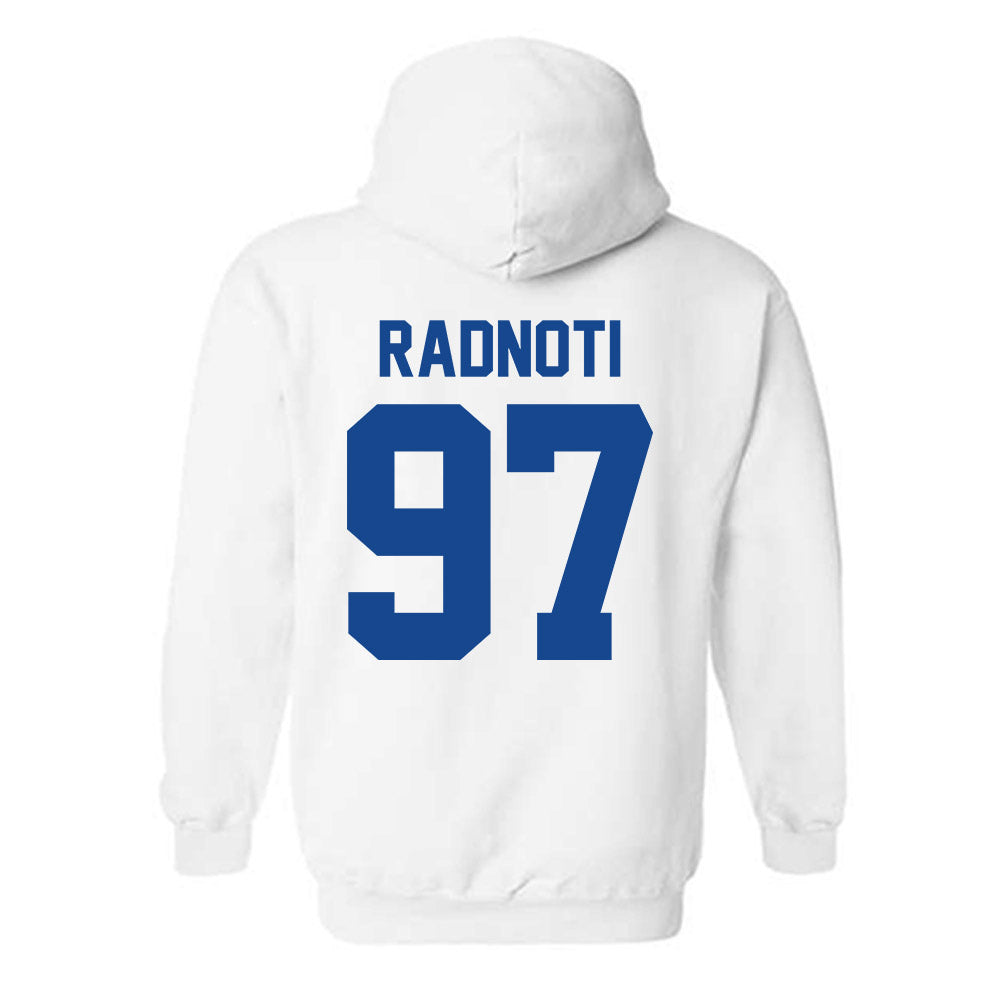 Kentucky - NCAA Football : Spencer Radnoti - Sports Shersey Hooded Sweatshirt-1