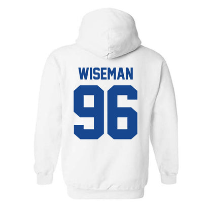 Kentucky - NCAA Football : Dominic Wiseman - Sports Shersey Hooded Sweatshirt-1