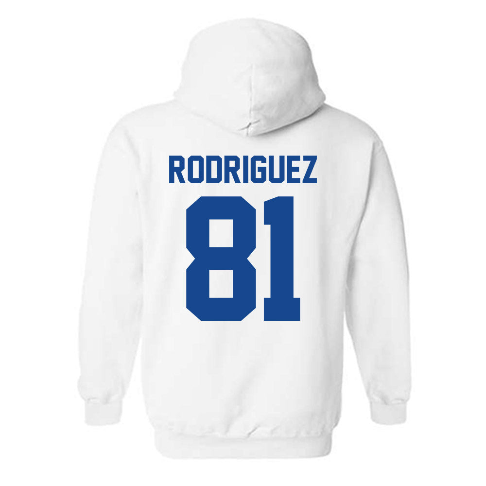 Kentucky - NCAA Football : Willie Rodriguez - Sports Shersey Hooded Sweatshirt-1