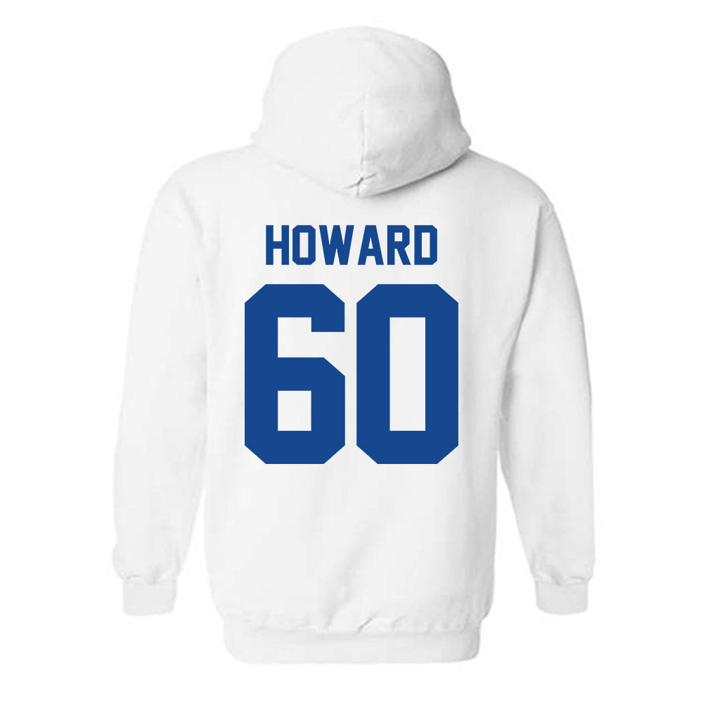 Kentucky - NCAA Football : Mason Howard - Sports Shersey Hooded Sweatshirt-1