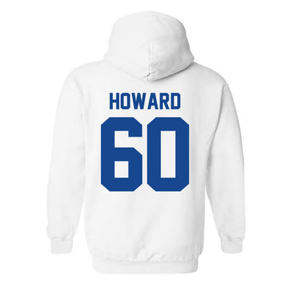 Kentucky - NCAA Football : Mason Howard - Sports Shersey Hooded Sweatshirt-1
