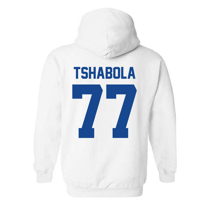 Kentucky - NCAA Football : Tegra Tshabola - Sports Shersey Hooded Sweatshirt-1