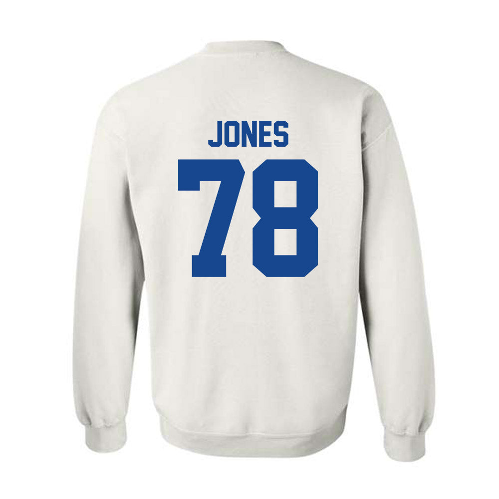 Kentucky - NCAA Football : Cameron Jones - Sports Shersey Crewneck Sweatshirt-1