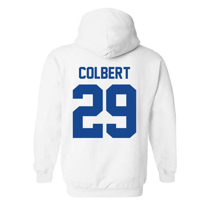 Kentucky - NCAA Football : Jordan Colbert - Sports Shersey Hooded Sweatshirt-1