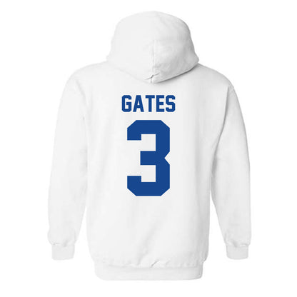 Kentucky - NCAA Football : Aaron Gates - Sports Shersey Hooded Sweatshirt-1