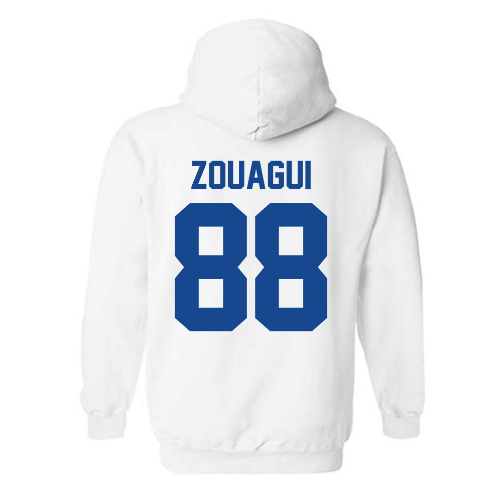 Kentucky - NCAA Football : Adam Zouagui - Sports Shersey Hooded Sweatshirt-1