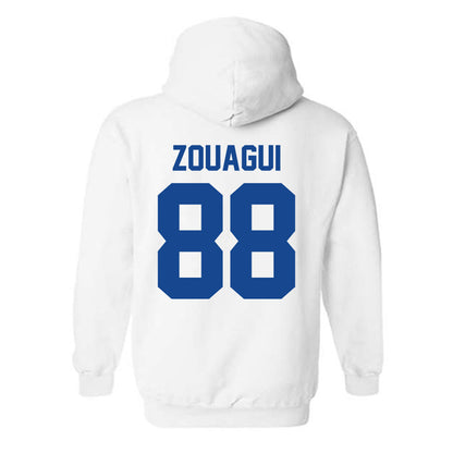 Kentucky - NCAA Football : Adam Zouagui - Sports Shersey Hooded Sweatshirt-1