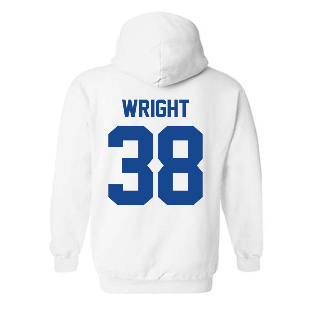 Kentucky - NCAA Football : Tyler Wright - Sports Shersey Hooded Sweatshirt-1