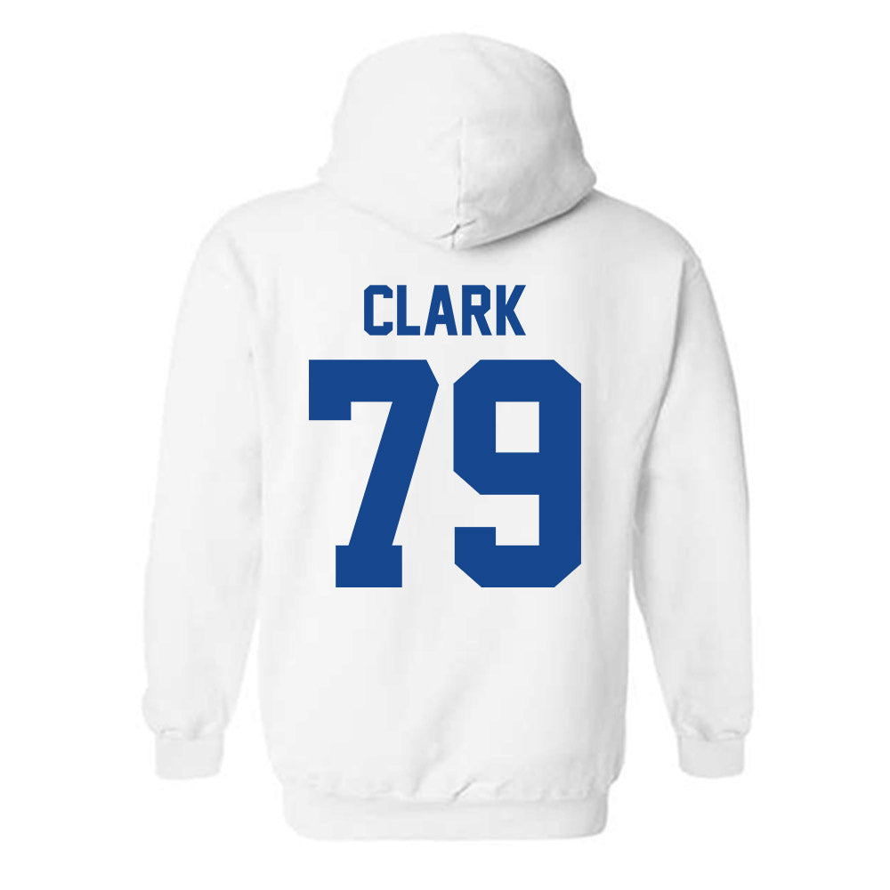 Kentucky - NCAA Football : Jayden Clark - Sports Shersey Hooded Sweatshirt-1