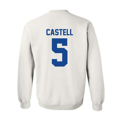 Kentucky - NCAA Football : Jordan Castell - Sports Shersey Crewneck Sweatshirt-1
