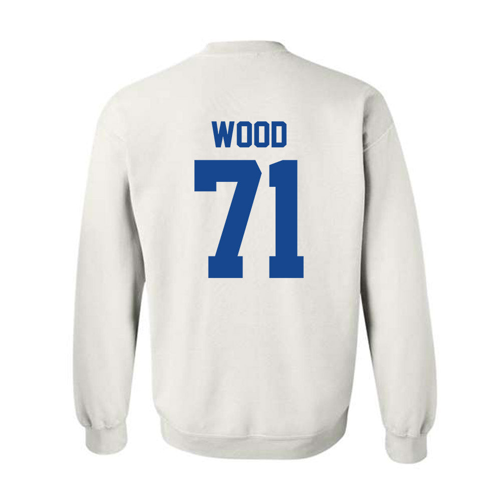 Kentucky - NCAA Football : Malachi Wood - Sports Shersey Crewneck Sweatshirt