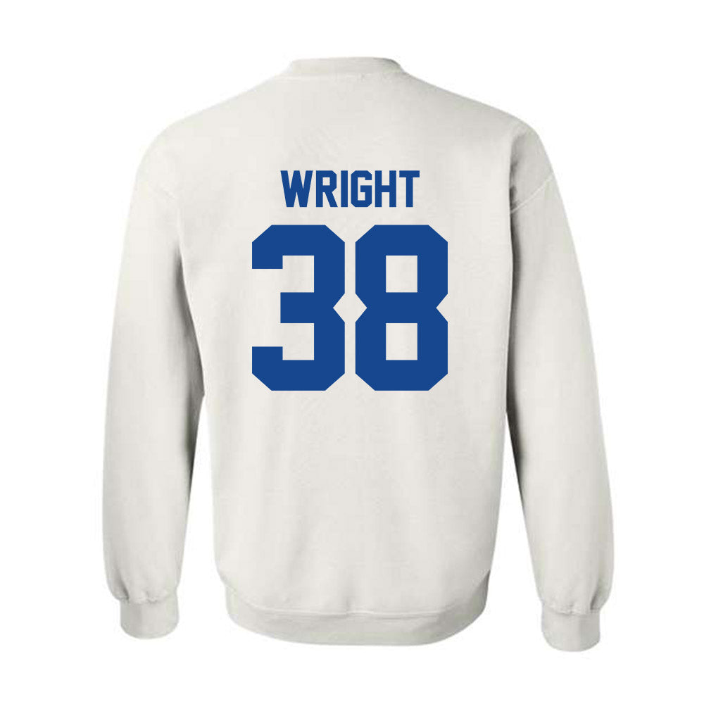 Kentucky - NCAA Football : Tyler Wright - Sports Shersey Crewneck Sweatshirt-1