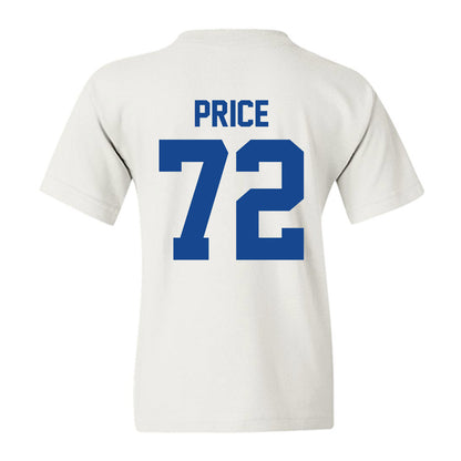 Kentucky - NCAA Football : Coleton Price - Sports Shersey Youth T-Shirt-1