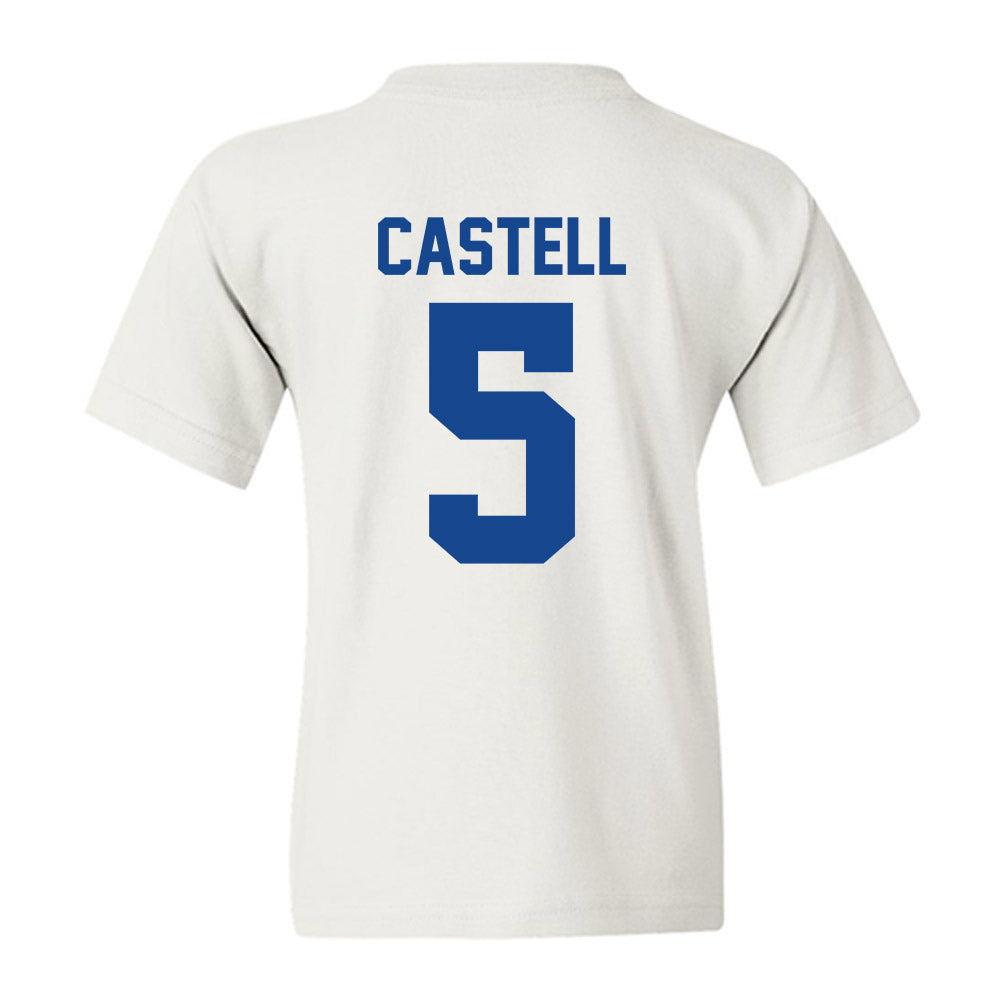 Kentucky - NCAA Football : Jordan Castell - Sports Shersey Youth T-Shirt-1