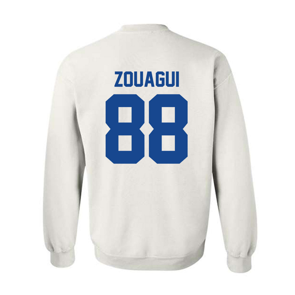 Kentucky - NCAA Football : Adam Zouagui - Sports Shersey Crewneck Sweatshirt-1